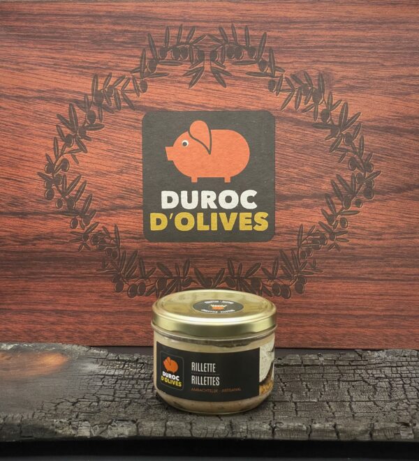 Duroc d'olives Rillettes 180g (Duroc DOlives Rillette scaled) - Kaufe Online Fleisch, Grills und Zubehör