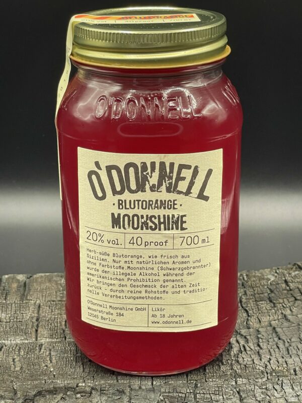O'Donnell Moonshine Blutorange 700ml 20% vol. (Odonnell Blutorange Moonshine scaled) - Kaufe Online Fleisch, Grills und Zubehör