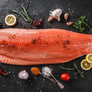Grillkurse, Onlineshop für Premium-Fleisch & Grillzubehör - Dein Fleischdealer (Salmon Lachs mit Haut) - Kaufe Online Fleisch, Grills und Zubehör