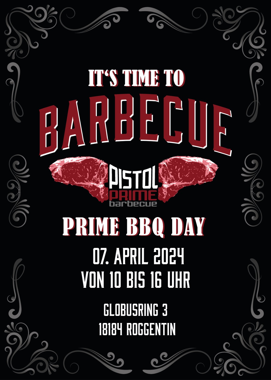 PRIME BBQ DAY 2024 am 07. April 2024 (10 - 16 Uhr) (primebbq day 2024 rostock 1) - Kaufe Online Fleisch, Grills und Zubehör